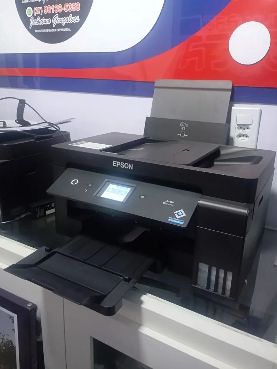 Impressora Epson, L14150, imprime A4 e A3, em EXCELENTE ESTADO! - Foto 4