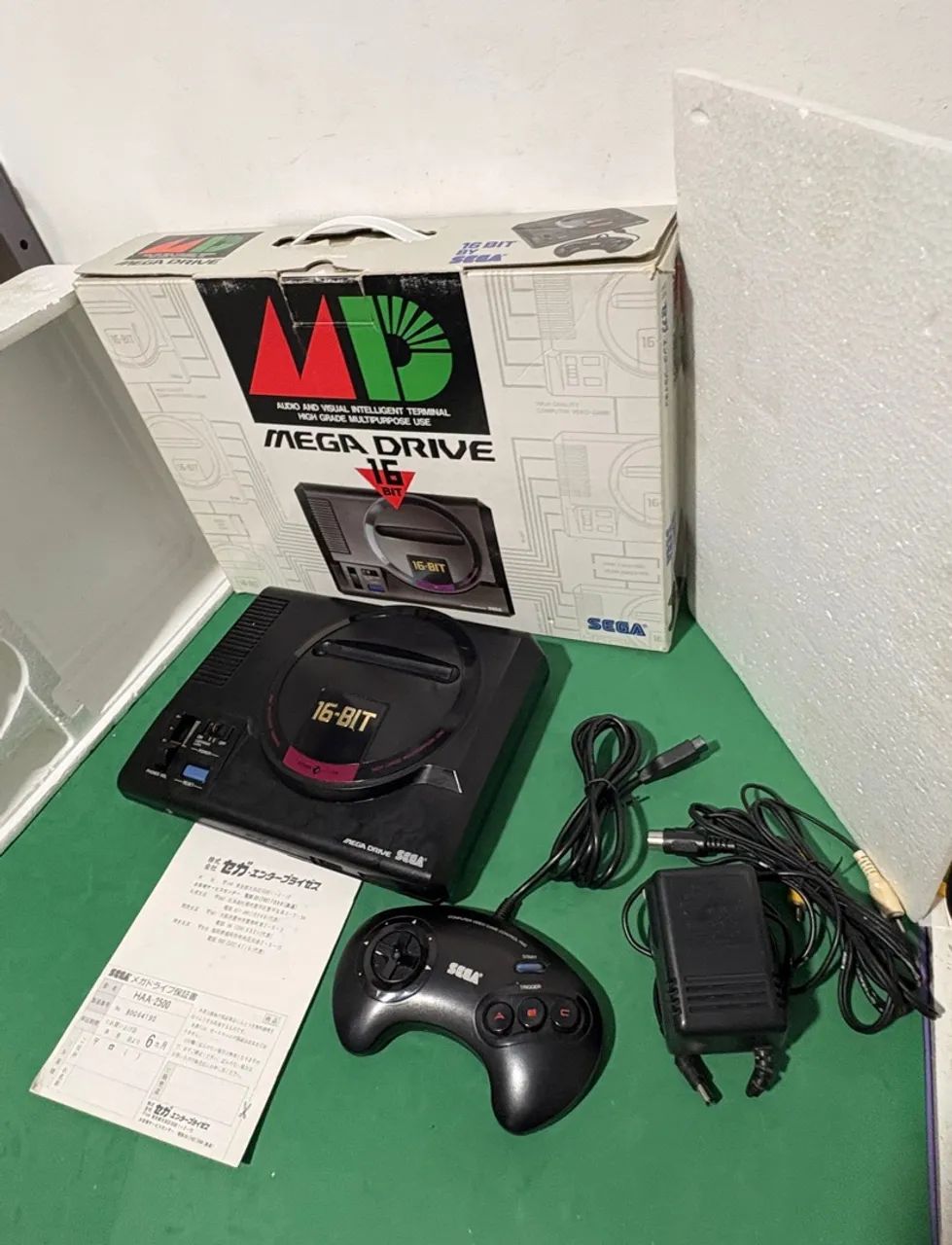 Console sega mega drive primeira tiragem - Foto 2
