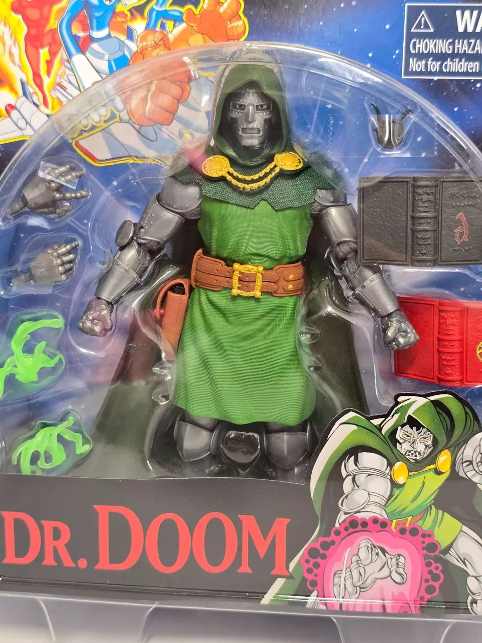 Marvel Legends Quarteto Fantástico Dr.Doom lacrado original - Foto 2