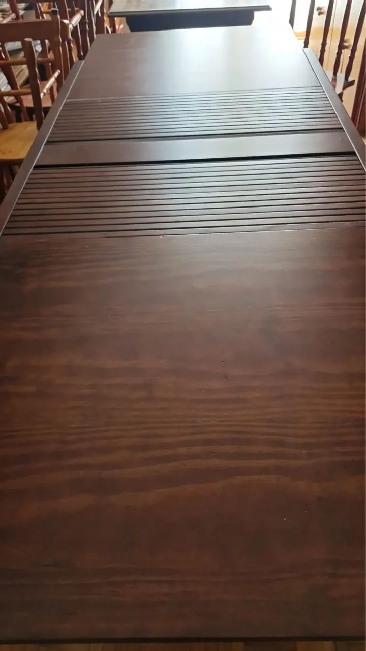 Perfeita Mesa de Jantar extensível com 6 cadeiras para pequenos espaços  - Foto 5
