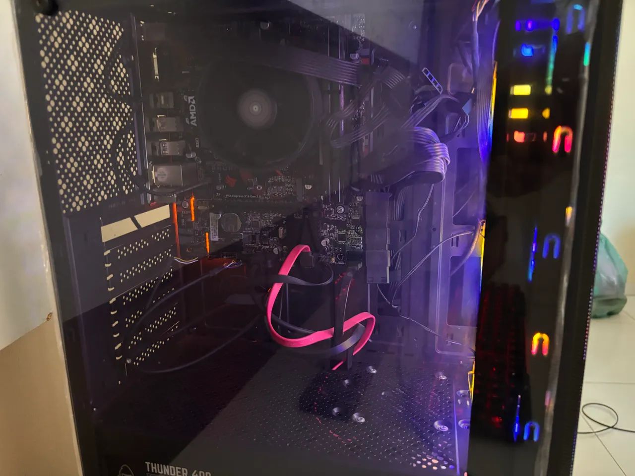 Computador Ryzen 5 4600G - 16GB RAM - SSD + HD - Foto 3