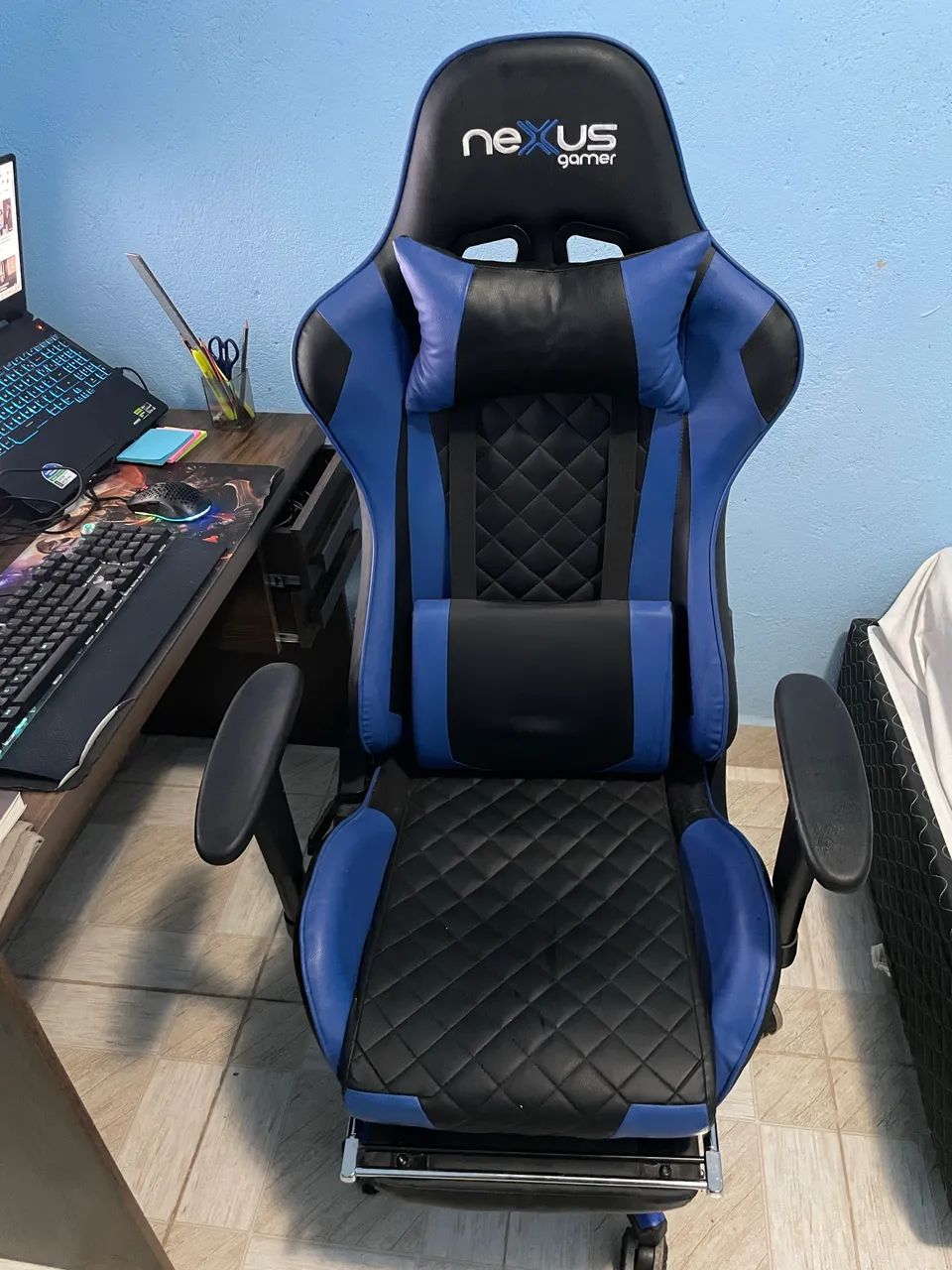 Cadeira Gamer Nexus Python Preto - D361-BL - Foto 3