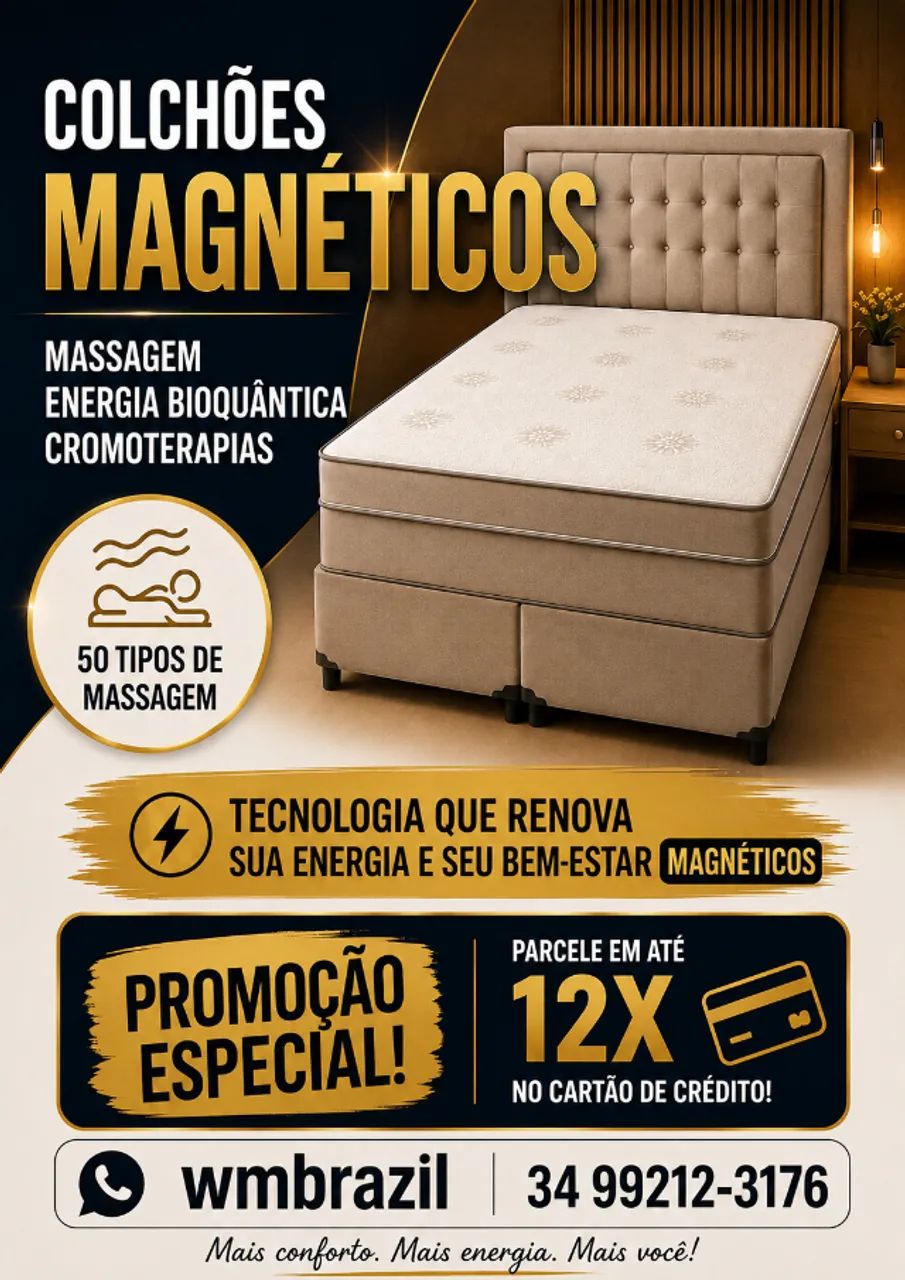 Colchão magnético com massagens  - Foto 5