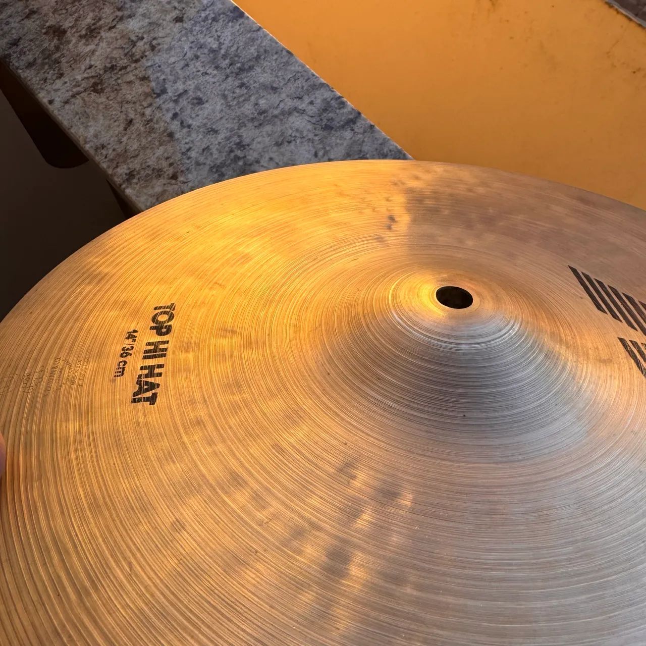 Zildjian k Tradicional hi hat 14 ano 1999 - Instrumentos musicais