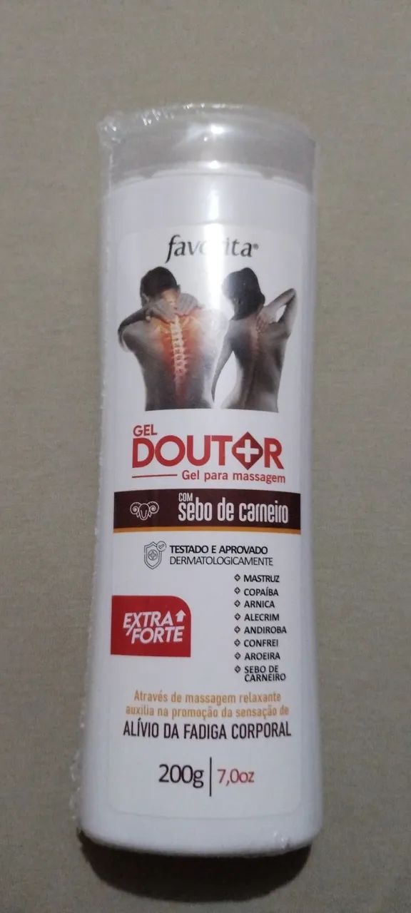 Gel para massagem 