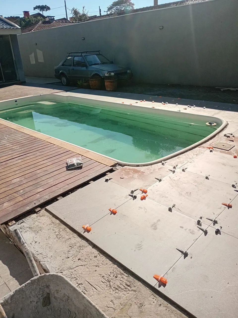 Colocação de porcelanato