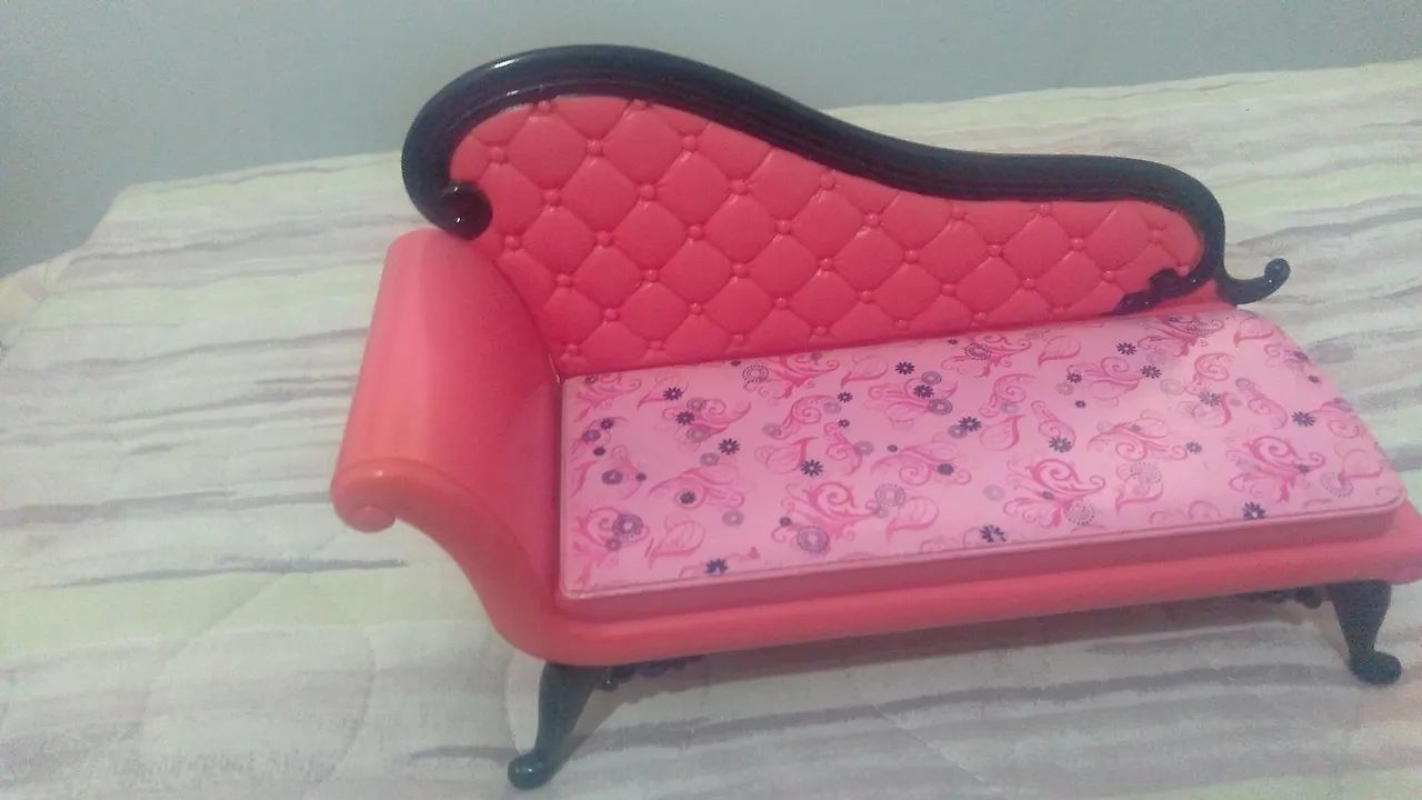 Acessório da boneca barbie sofá  - Foto 3