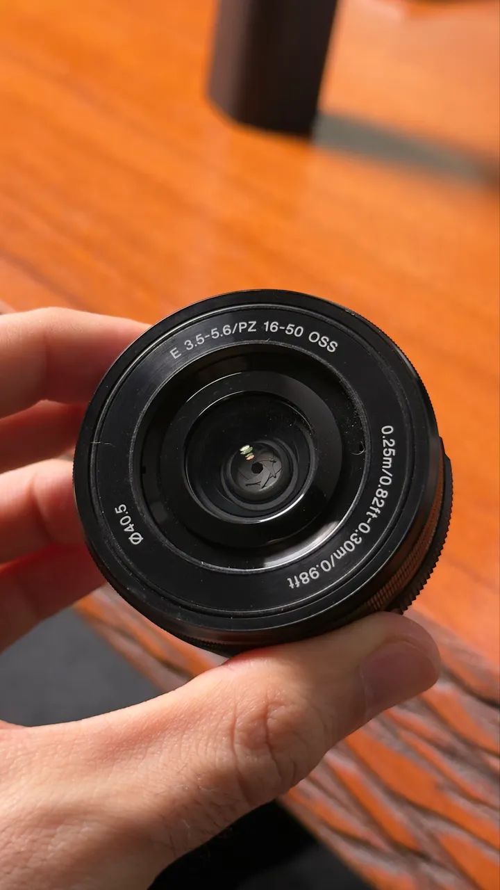 Lente Sony 16-50mm do kit Zve10  - Foto 3