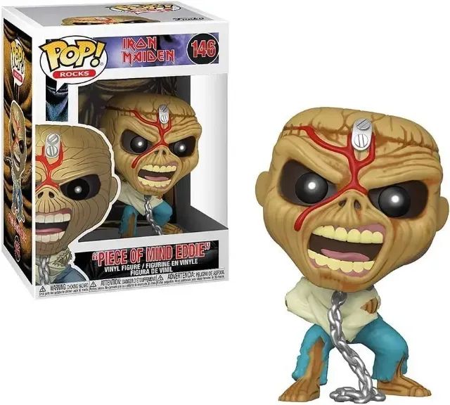 Funko Pop! Piece Of Mind Eddie Iron Maiden (146)
