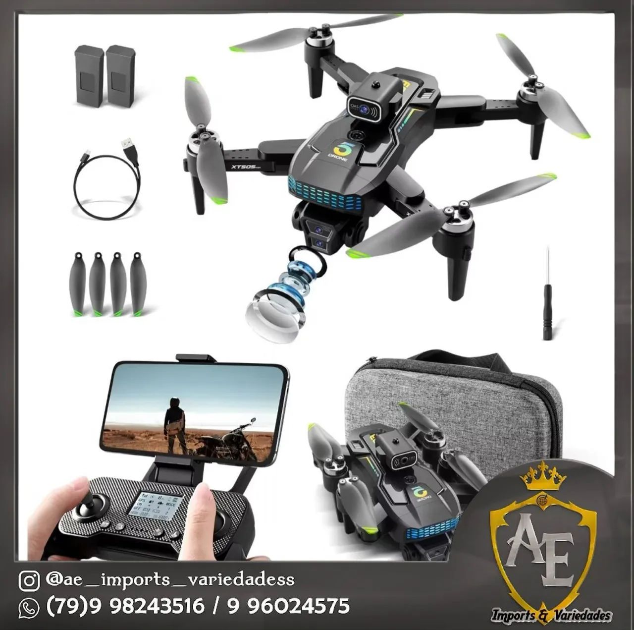Drone XT505 Com Gps