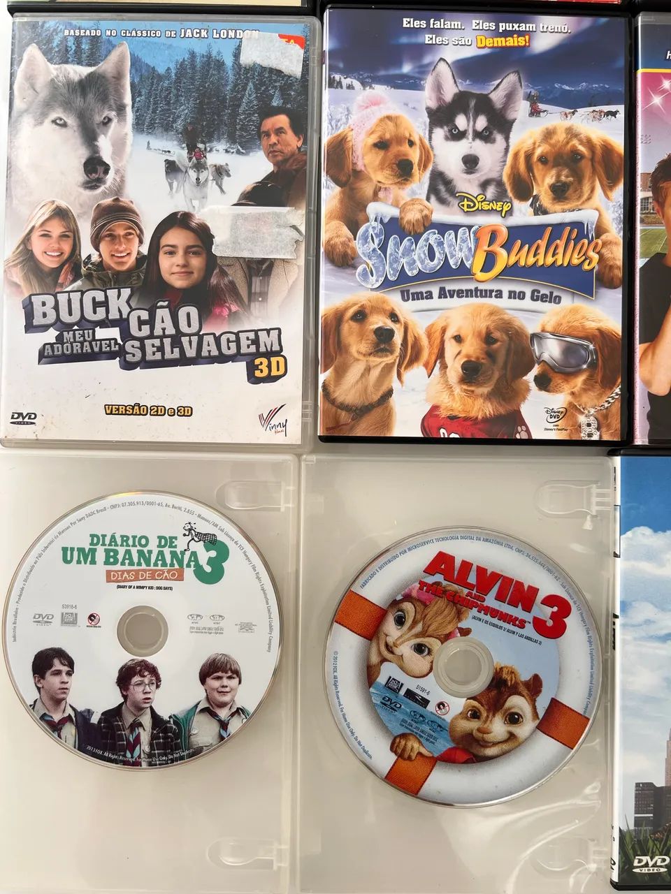 Lote de dvd infantil desenhos/filmes - Foto 4