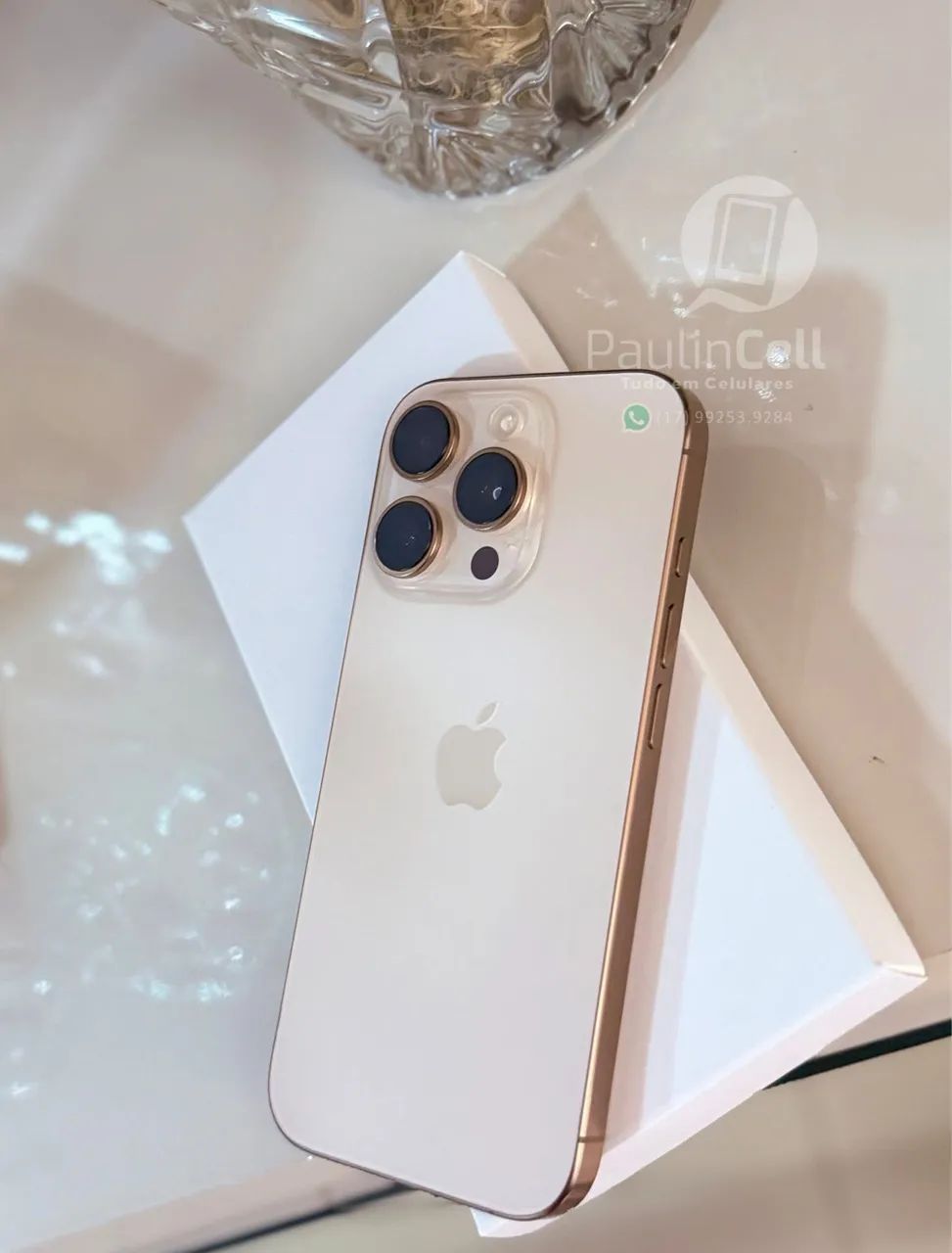 IPhone 16 Pro 128gb Desert titanium - Celulares e Smartphones