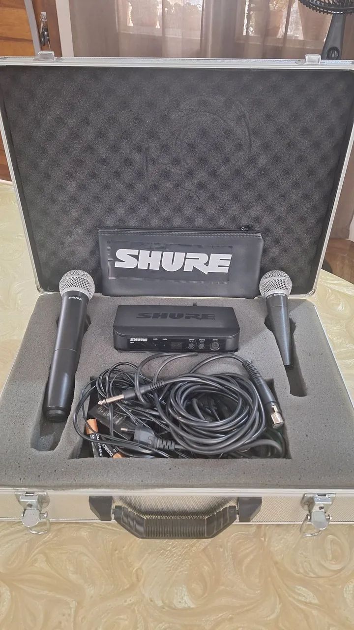 Microfones Shure 