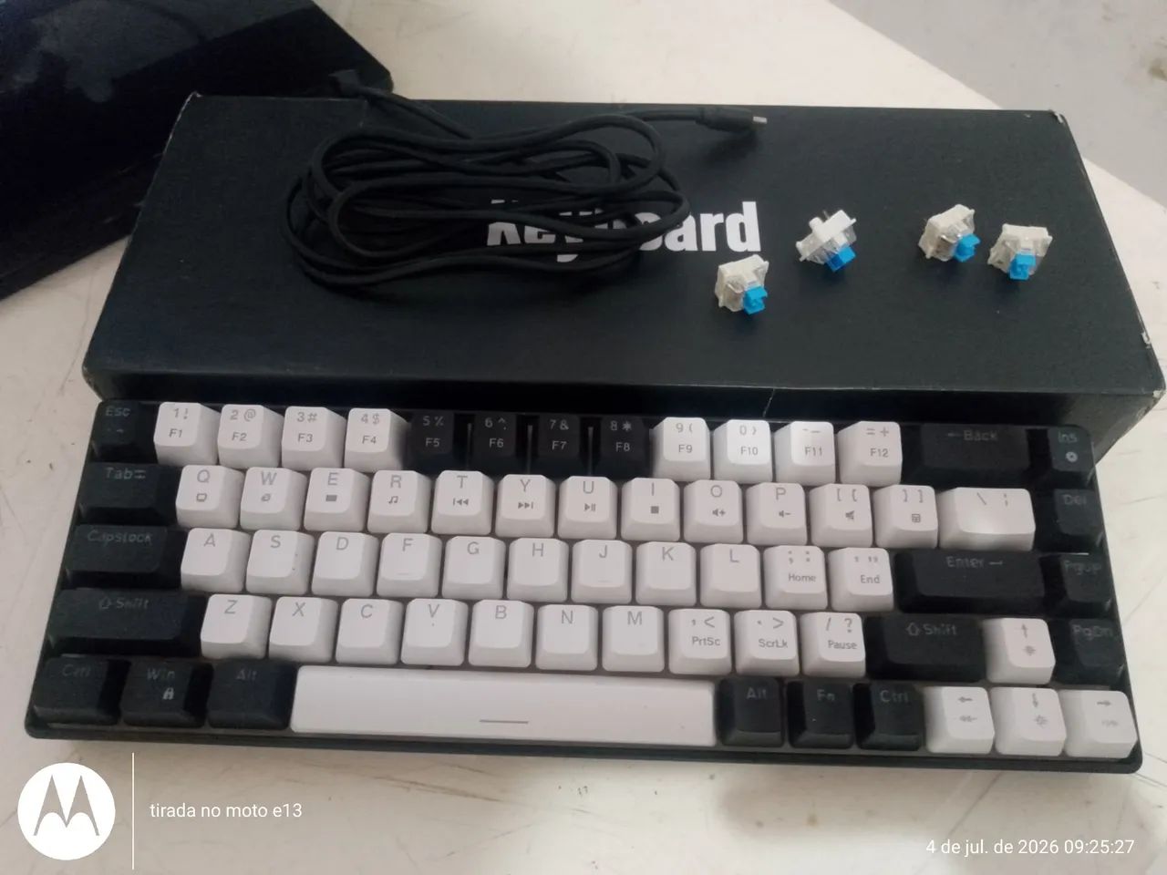 Teclado novo semi mecânico  - Foto 2