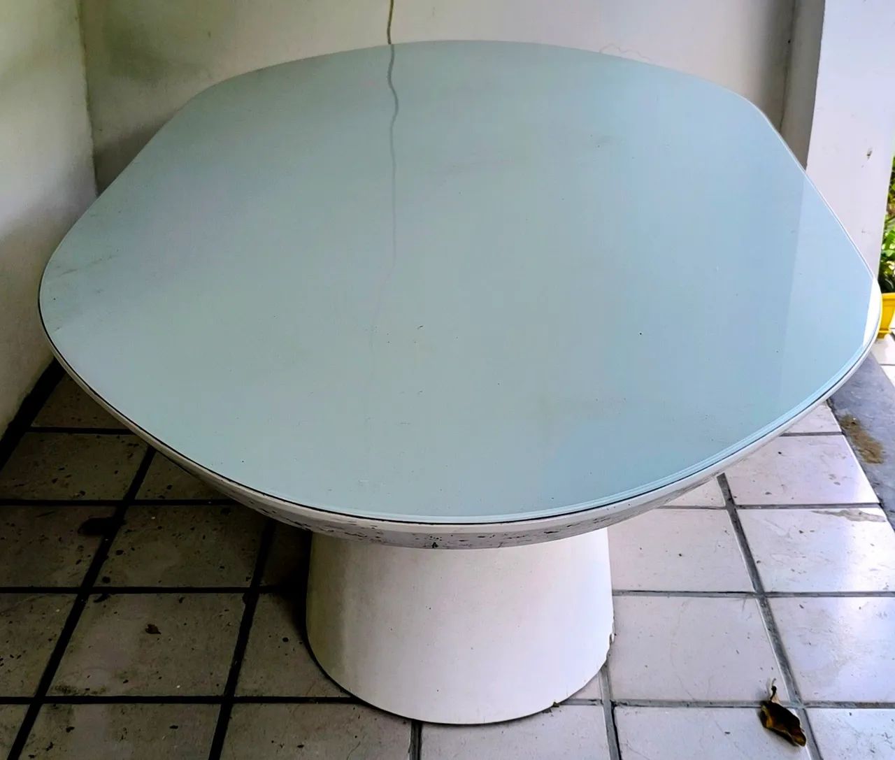 MESA JANTAR COM TAMPO DE VIDRO - Foto 5