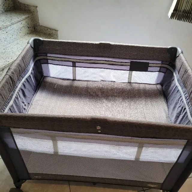 Berço portátil Cosco - Cinza - Foto 2