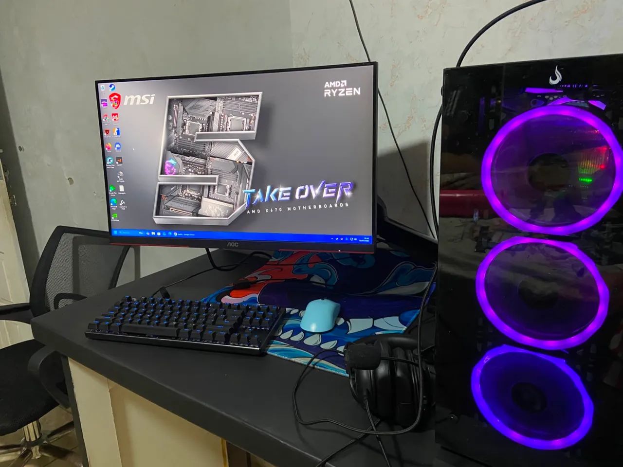Pc gamer completo Ryzen 7 5700x - Foto 3