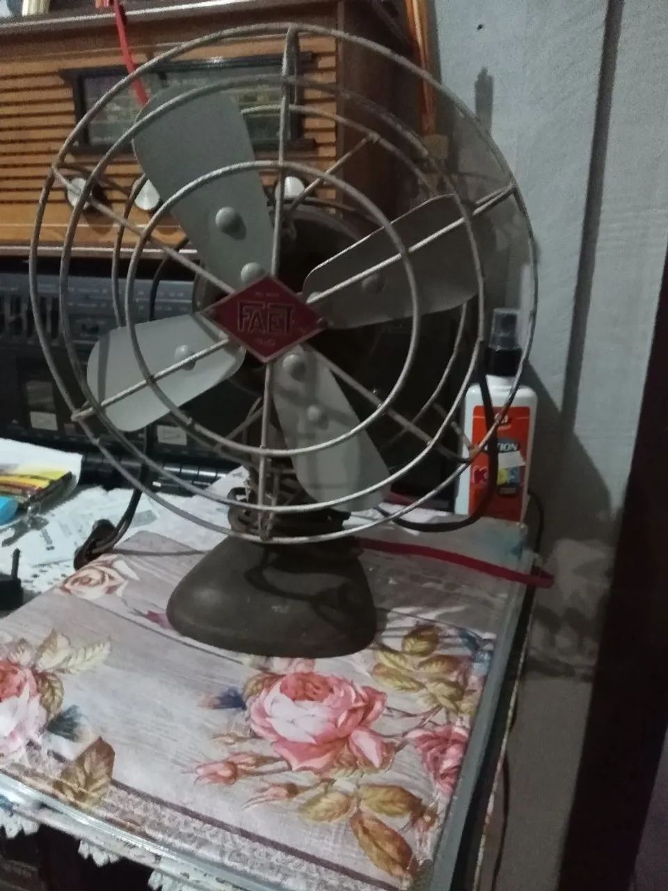 Ventilador pequeno antigo  - Foto 3