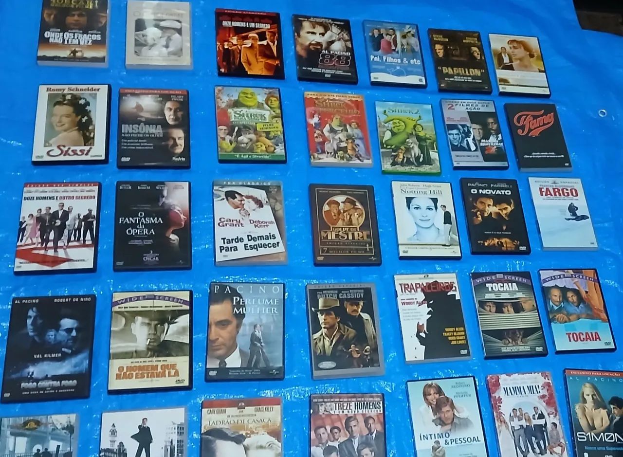 lote com 35 dvds antigos.  - Foto 2