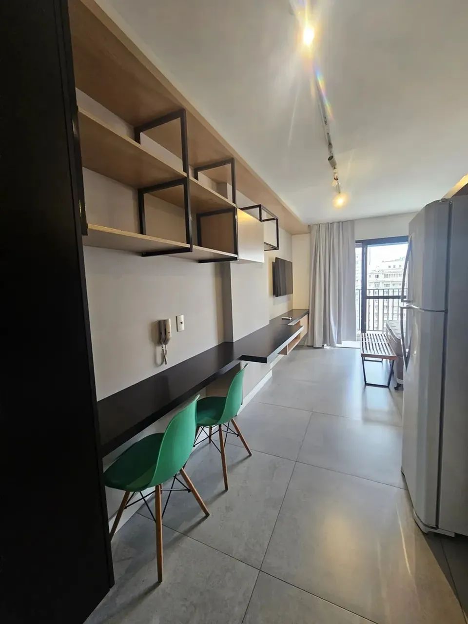 Loft  mobiliado venda ou locação tem 30 metros  com 1 vaga em Santa Efigênia - São Paulo - - Foto 2