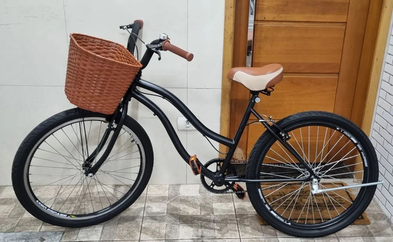 Bicicleta retrô nova