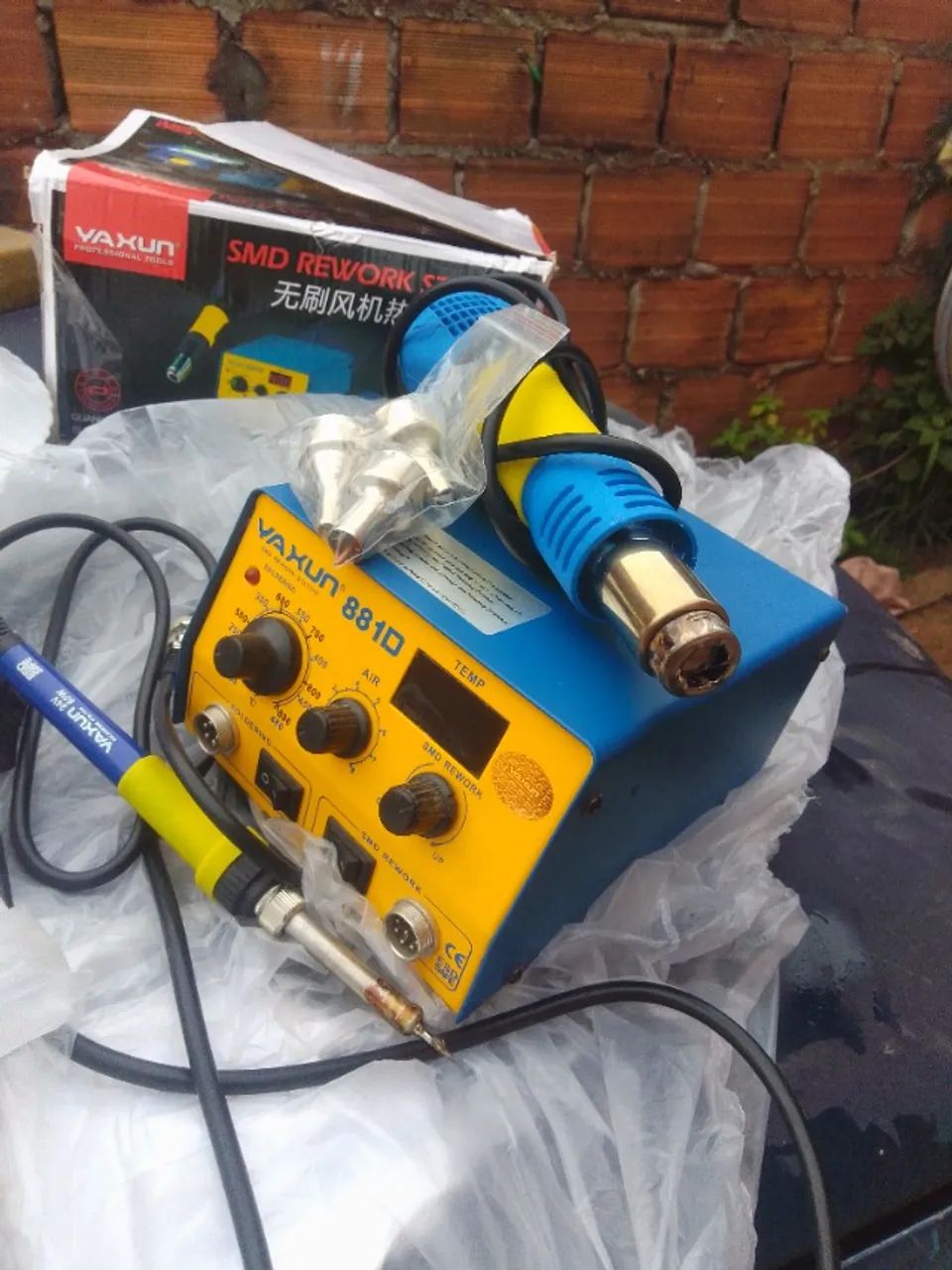 ESTAÇÃO DE SOLDA YAXIN - Foto 2