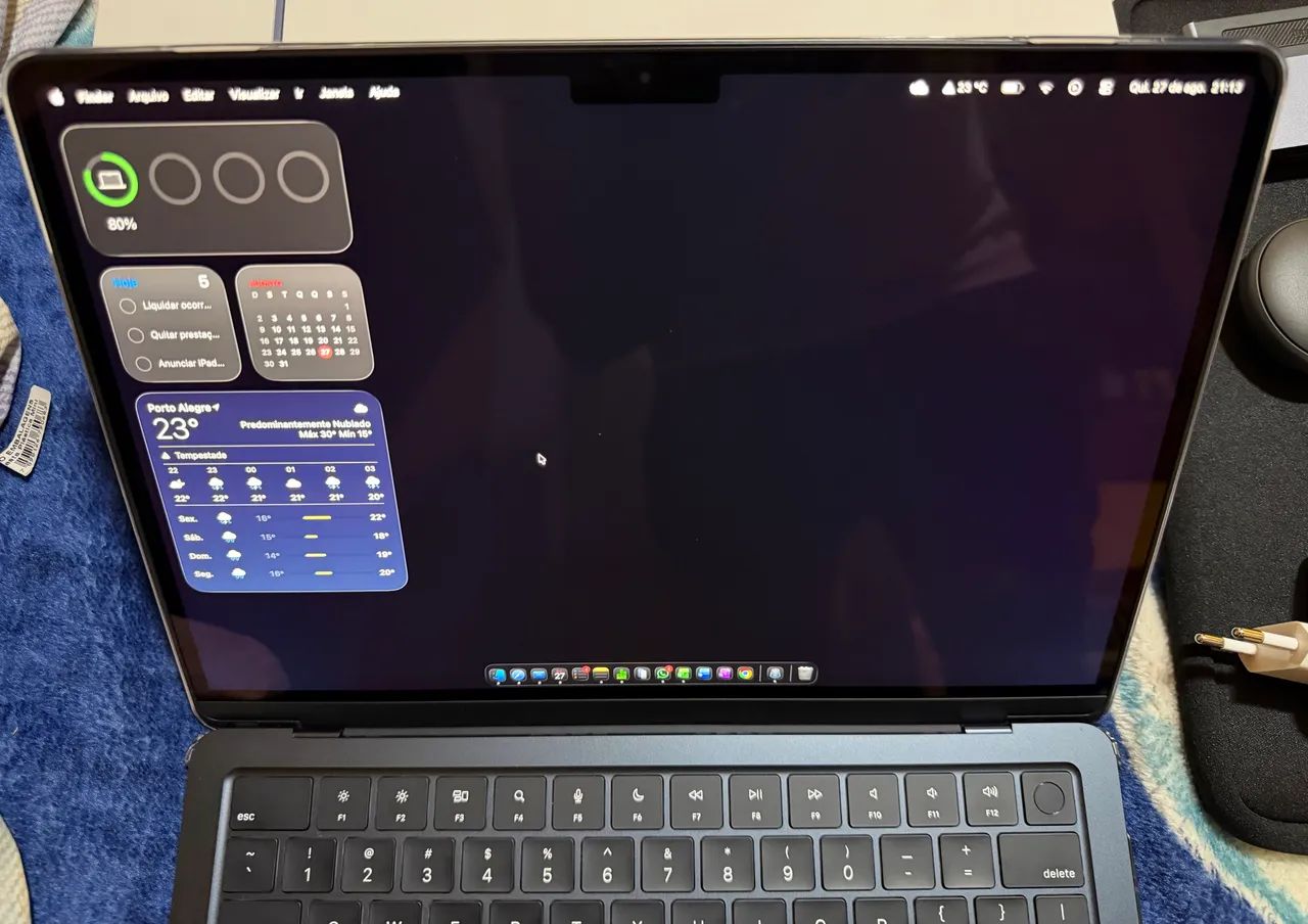 Macbook Air M2 512gb ssd 24gb ram + acessórios - Notebooks