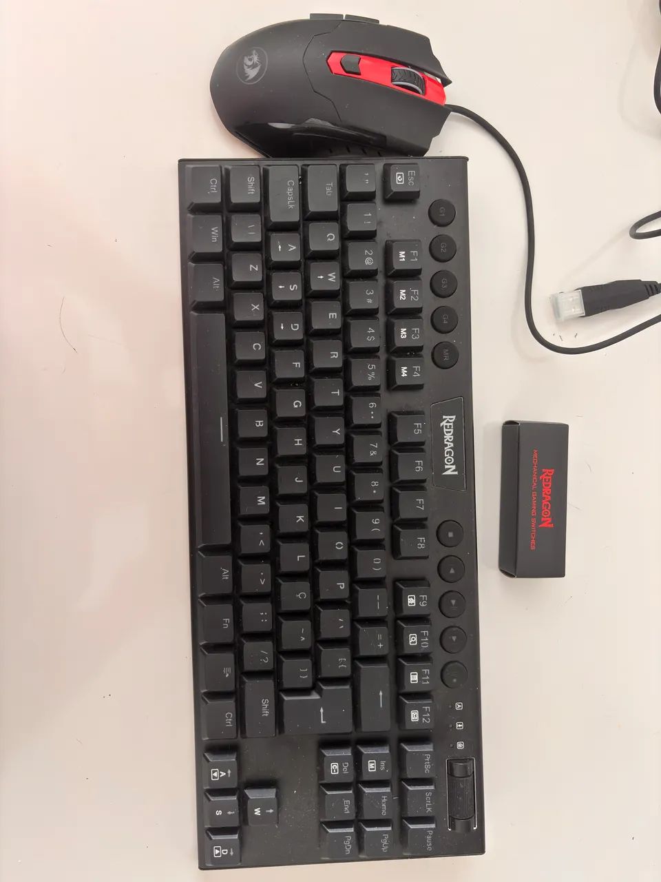 Kit Mouse e Teclado Redragon