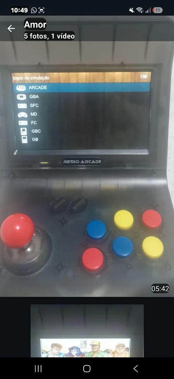 Vídeo game manual 
