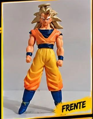 Boneco action figure do Goku Ssj 3 - Foto 2