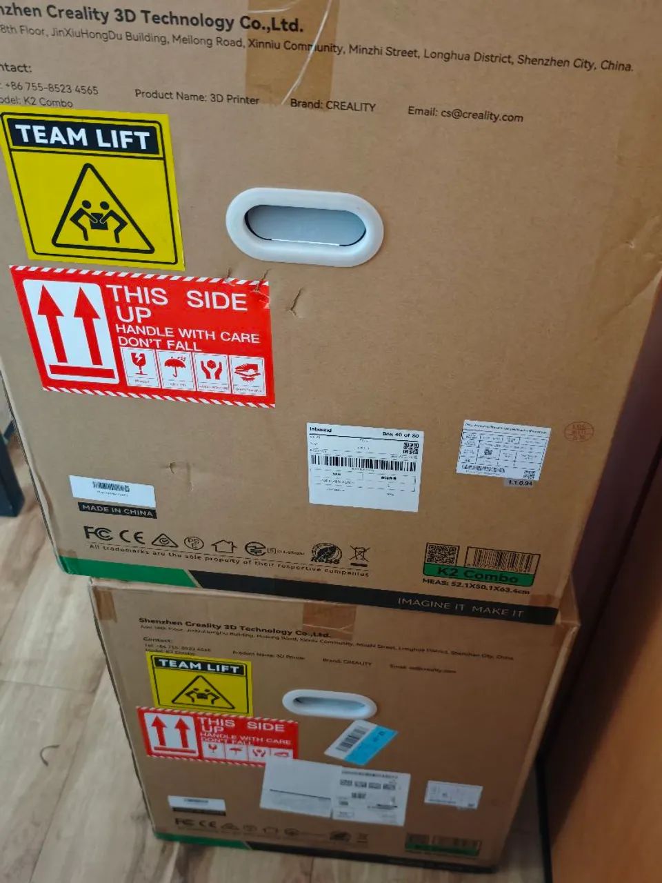 Impressora 3d creality k2 combo profissional com 1 mês de uso  - Foto 4