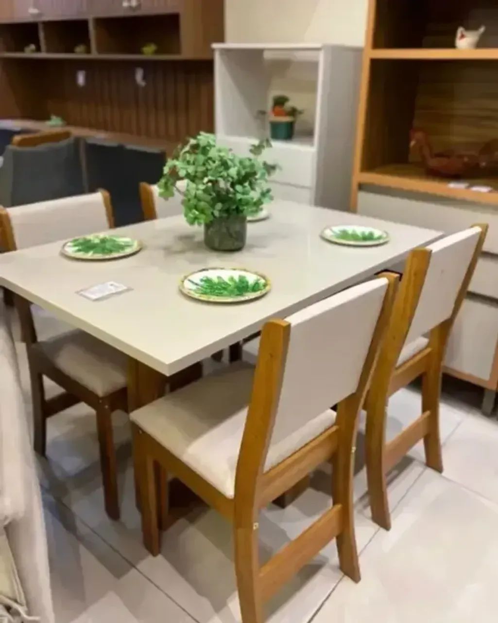 Mesa Magic 1,20m com 4 Cadeiras   Produto Novo!  Pronta Entrega! - Foto 5