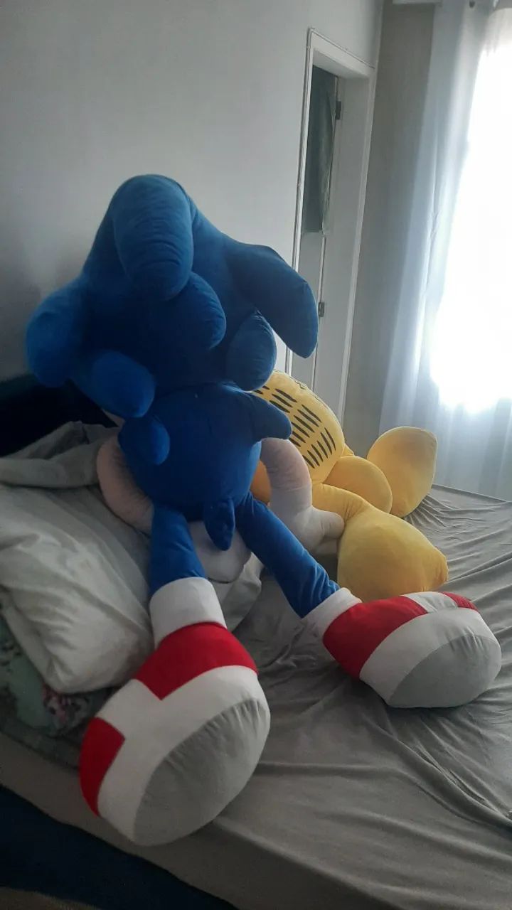 Ursos gigantes sonic e garfield  - Foto 2