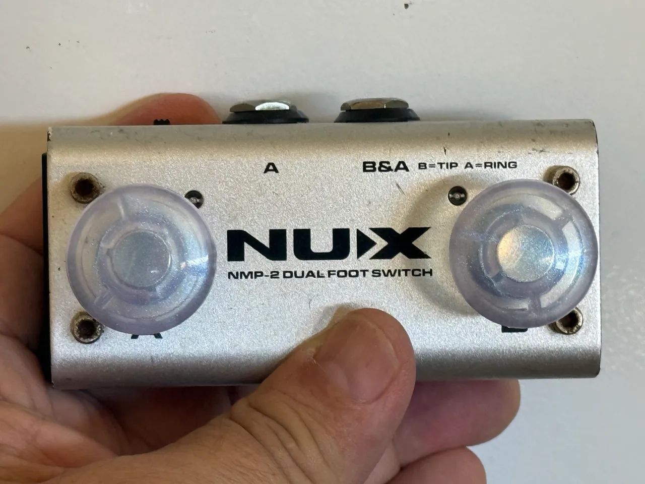 Dual Footswitch Nux - Foto 3