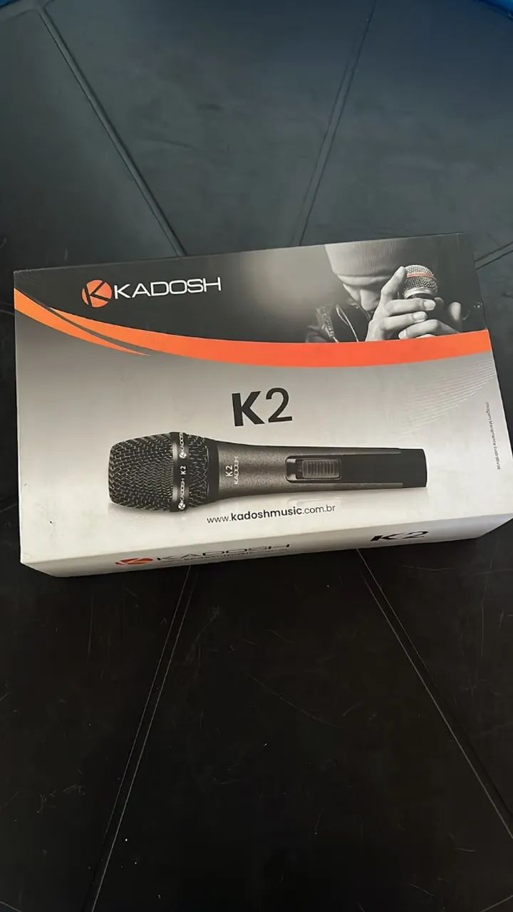 Microfone Kadosh K2 com fio