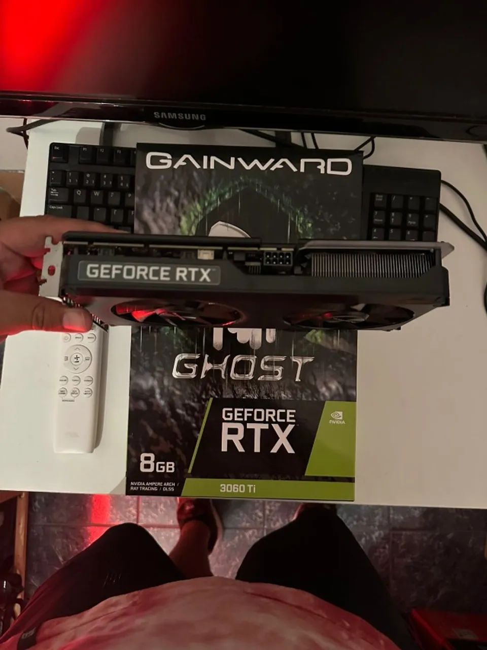 Placa de vídeo GeForce RTX Galax 3060ti 8GB - Foto 4