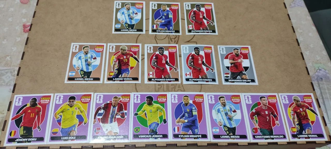 FIGURINHAS LEGENDS COPA 2026