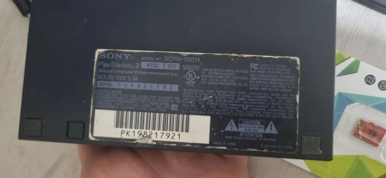 PlayStation 2 slim sem leitor - Foto 2