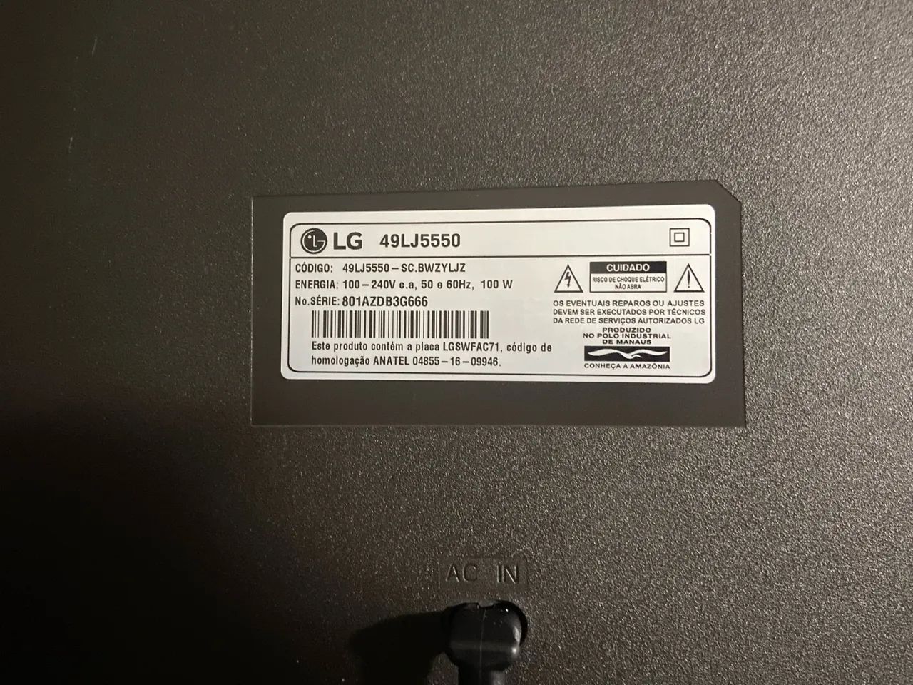 49 polegadas LG smart TV - Foto 3