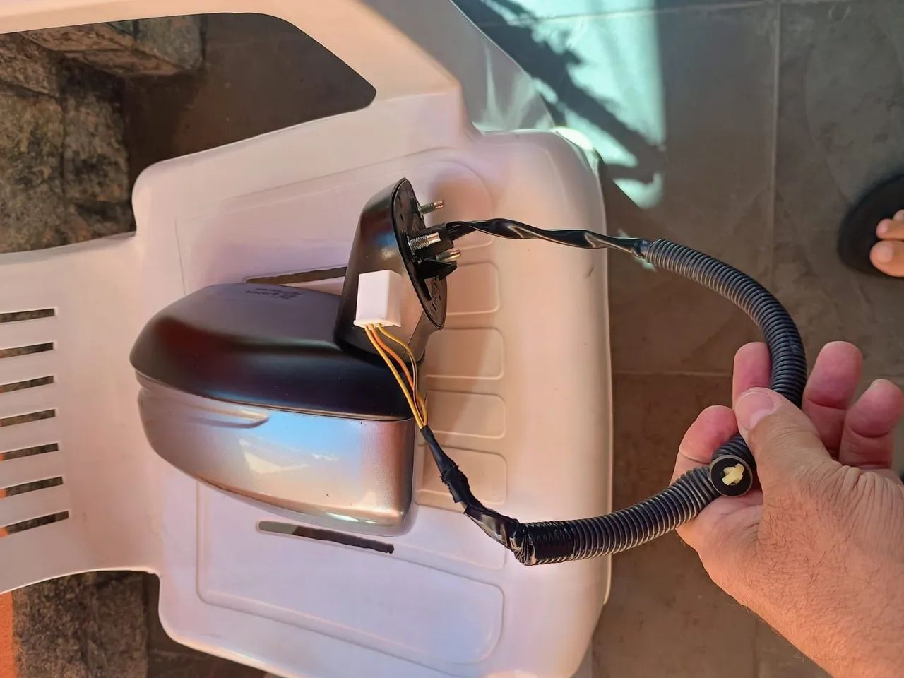 Retrovisor Elétrico Honda Fit . - Foto 2