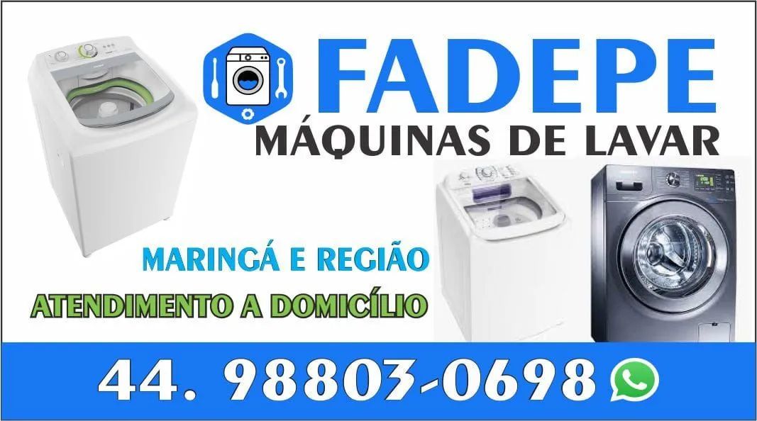 Máquina de lavar consertos e lava e seca 