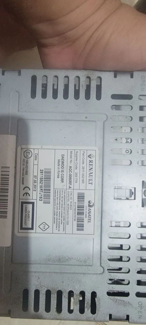 Radio multimidia Renault - Foto 2