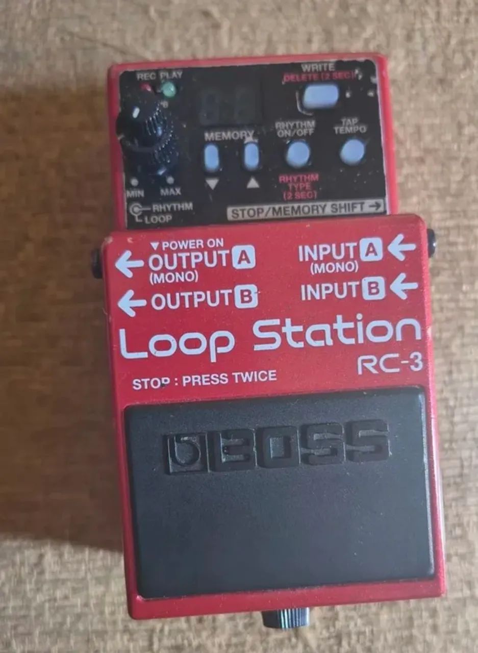 BOSS Loop Station RC-3 中古 Pedal boss loop station RC-3 - Instrumentos musicais - Jardim