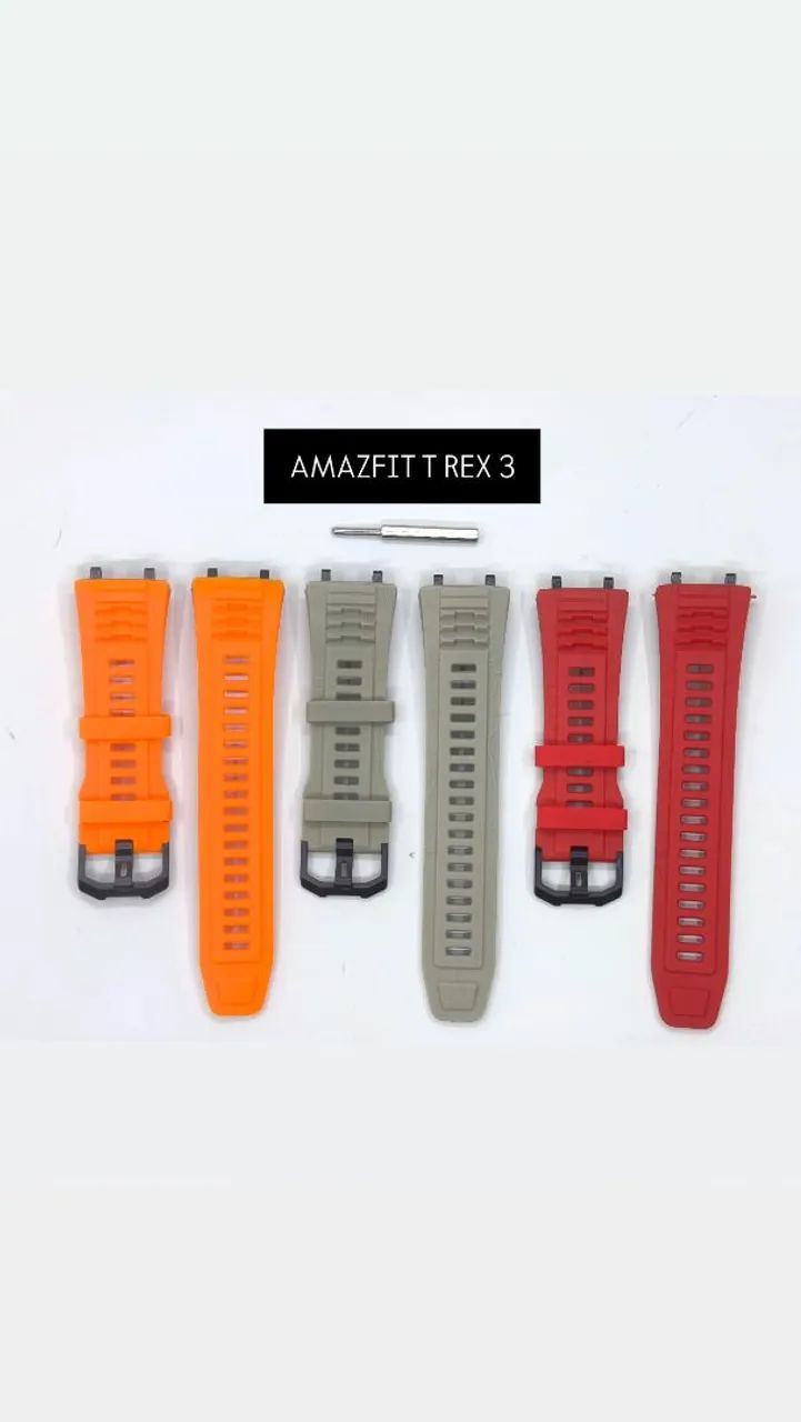 Pulseira Amazfit T Rex 3 Silicone sport - Foto 3