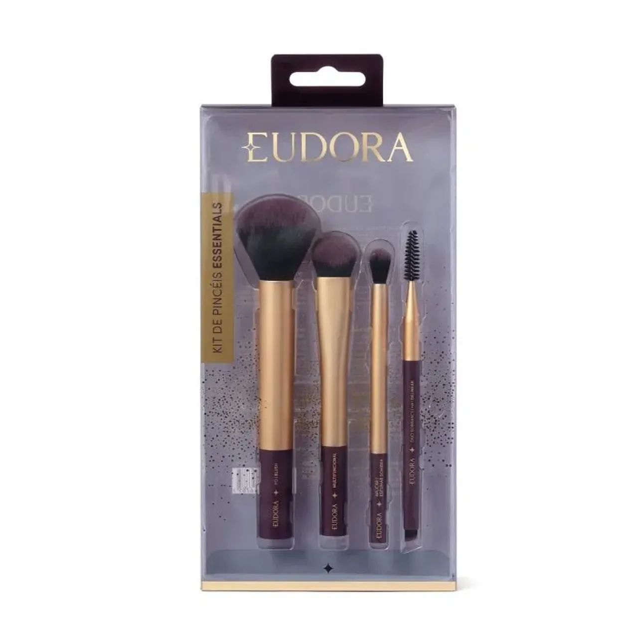Kit de pincéis Eudora novo sem uso