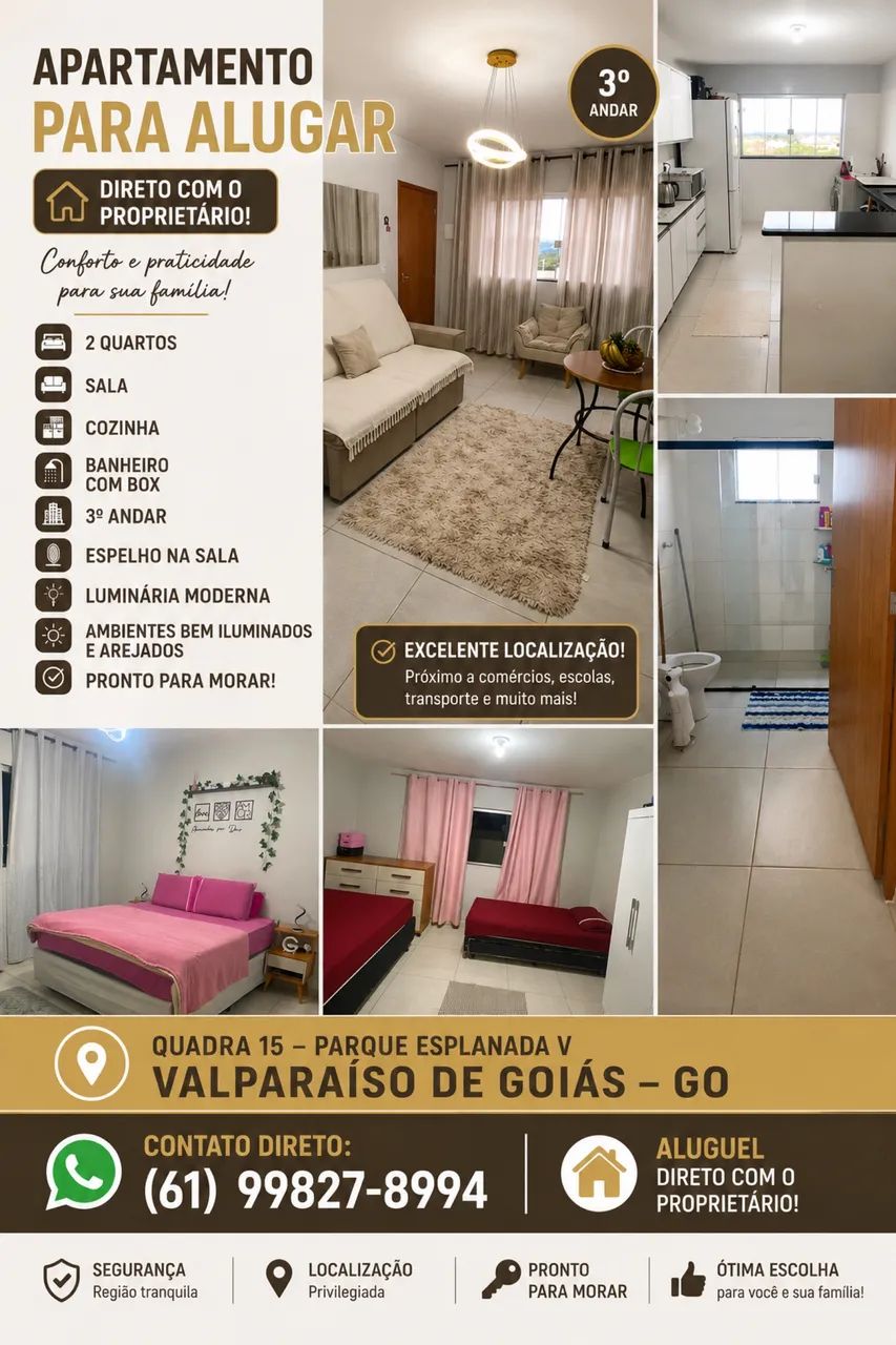 Aluguel apartamento 