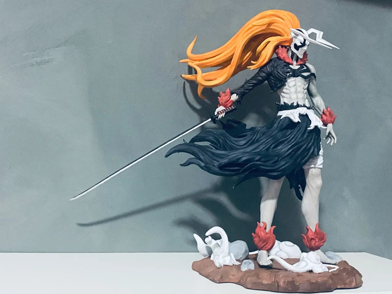 Action Figure Hollow Ichigo -Bleach (em resina) - Foto 2