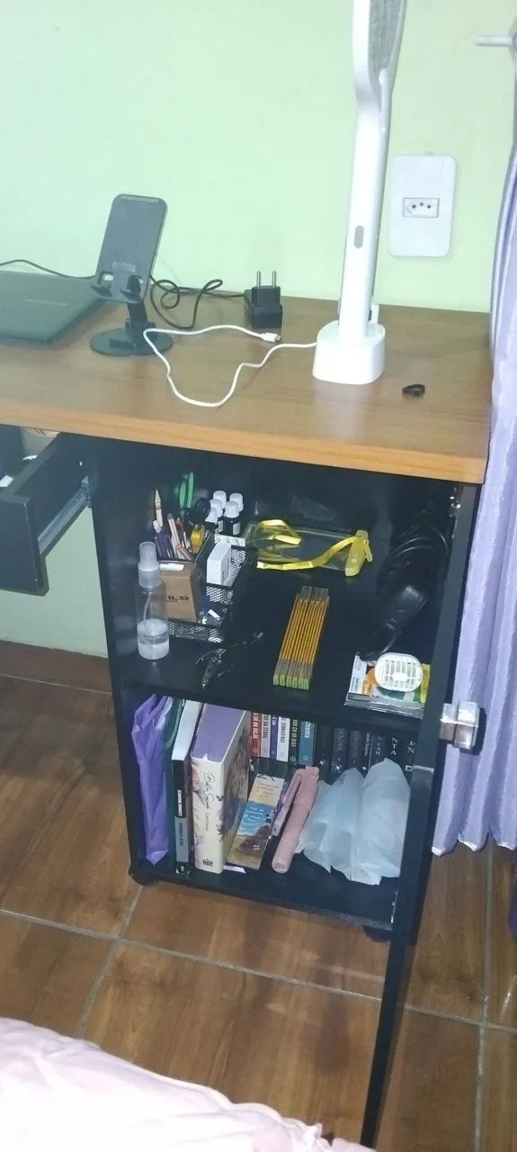 Mesa escrivaninha escritório quarto  - Foto 4