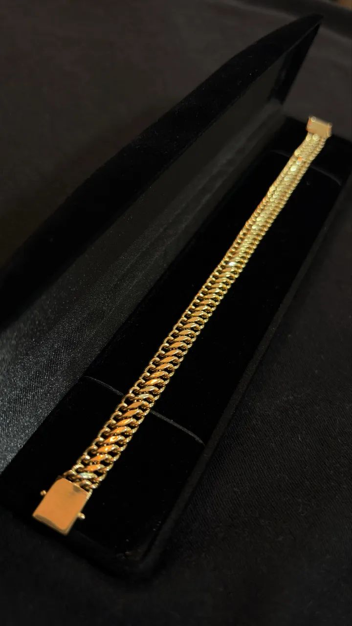Pulseira de ouro 18k 