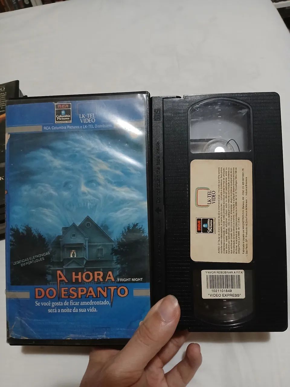 Vhs hora do espanto terror raro
